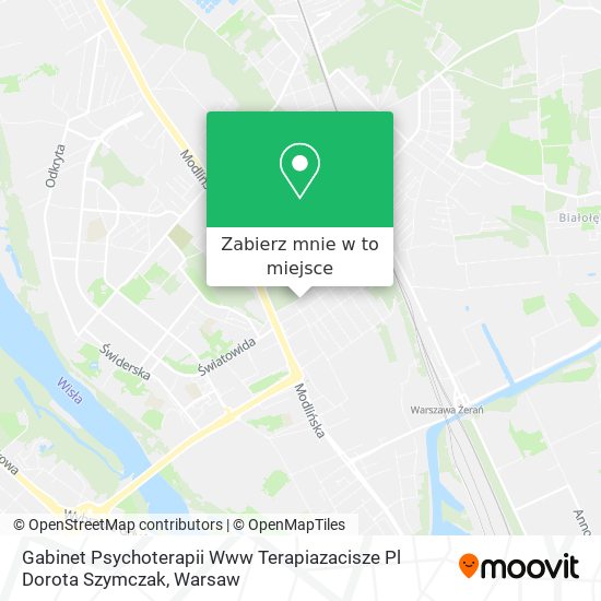 Mapa Gabinet Psychoterapii Www Terapiazacisze Pl Dorota Szymczak