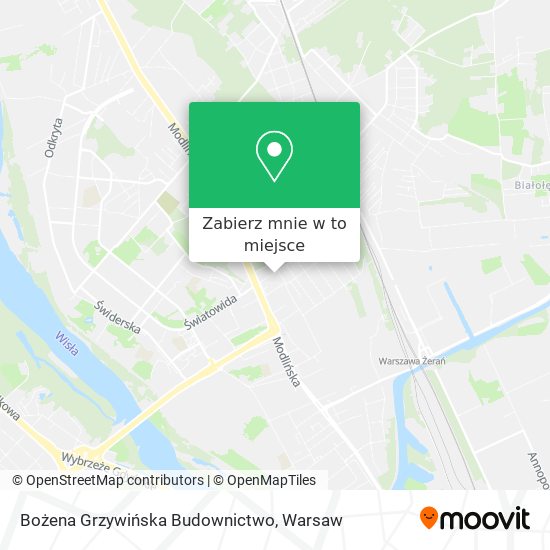 Mapa Bożena Grzywińska Budownictwo