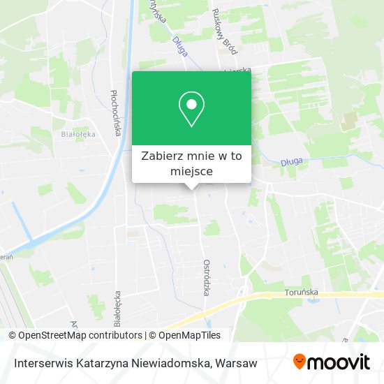 Mapa Interserwis Katarzyna Niewiadomska