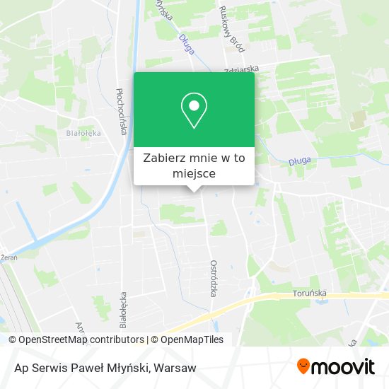 Mapa Ap Serwis Paweł Młyński