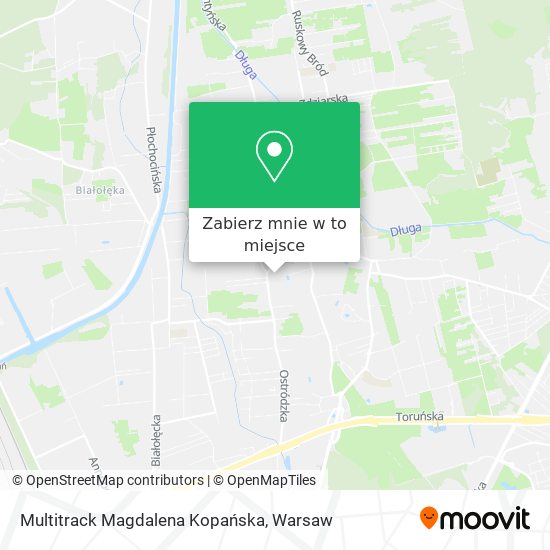 Mapa Multitrack Magdalena Kopańska