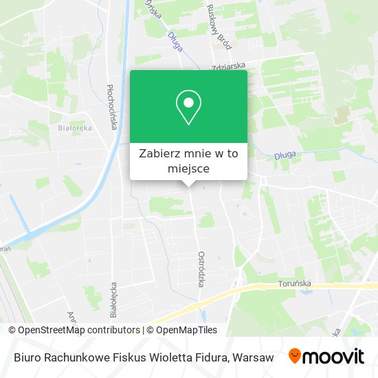 Mapa Biuro Rachunkowe Fiskus Wioletta Fidura