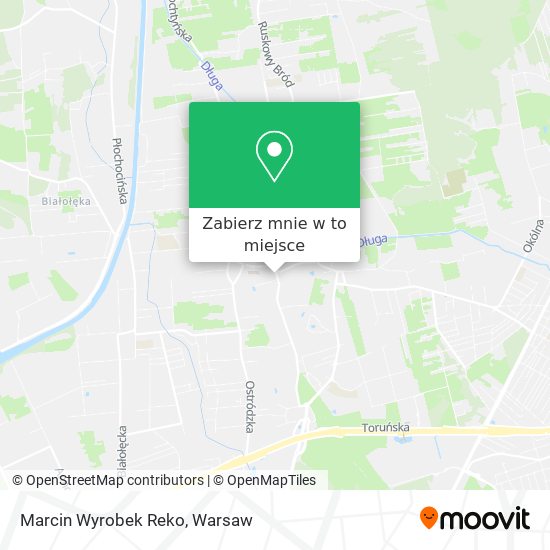 Mapa Marcin Wyrobek Reko