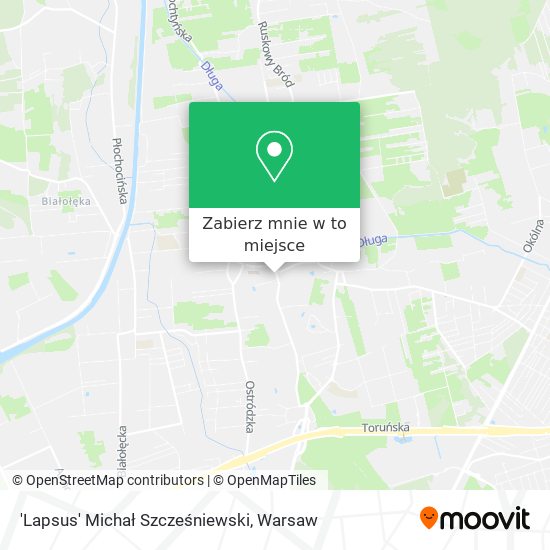 Mapa 'Lapsus' Michał Szcześniewski