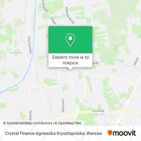 Mapa Crystal Finance Agnieszka Krysztopolska