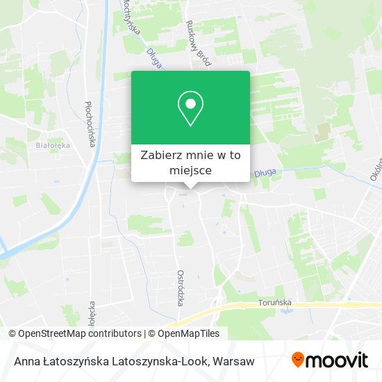 Mapa Anna Łatoszyńska Latoszynska-Look