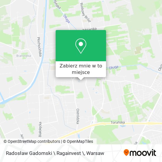 Mapa Radosław Gadomski \ Ragainvest \