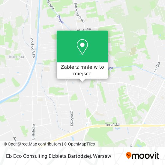 Mapa Eb Eco Consulting Elżbieta Bartodziej