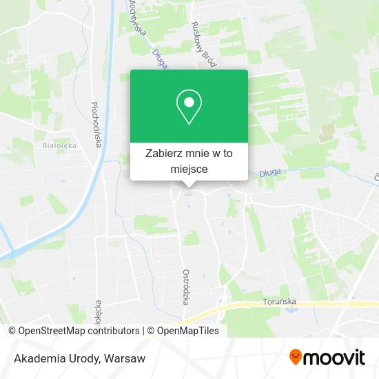 Mapa Akademia Urody