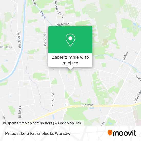 Mapa Przedszkole Krasnoludki