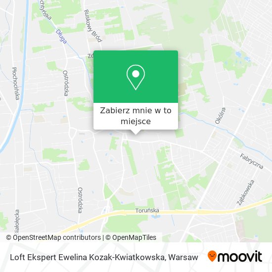 Mapa Loft Ekspert Ewelina Kozak-Kwiatkowska