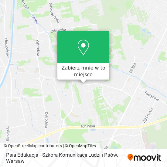 Mapa Psia Edukacja - Szkoła Komunikacji Ludzi i Psów