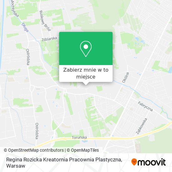 Mapa Regina Rozicka Kreatornia Pracownia Plastyczna