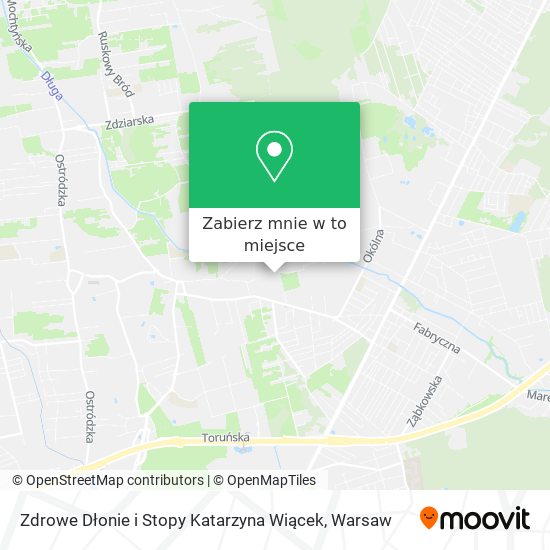 Mapa Zdrowe Dłonie i Stopy Katarzyna Wiącek