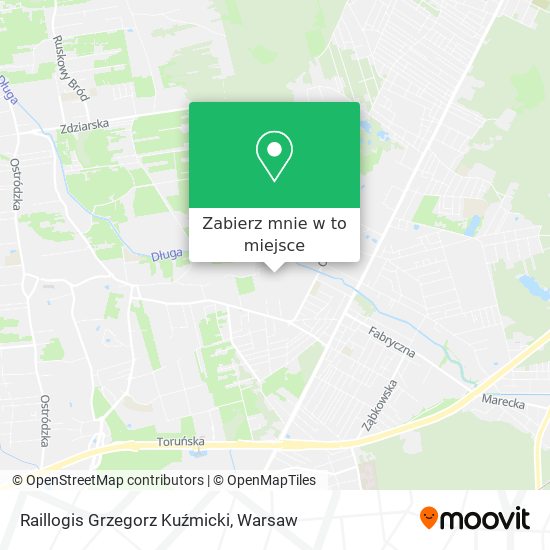 Mapa Raillogis Grzegorz Kuźmicki