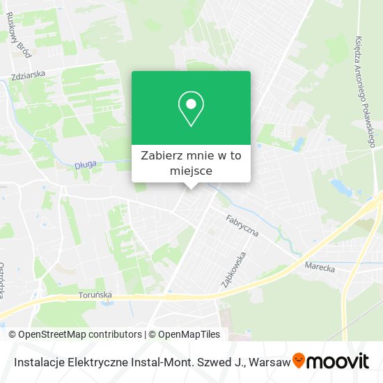 Mapa Instalacje Elektryczne Instal-Mont. Szwed J.