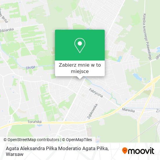 Mapa Agata Aleksandra Piłka Moderatio Agata Piłka