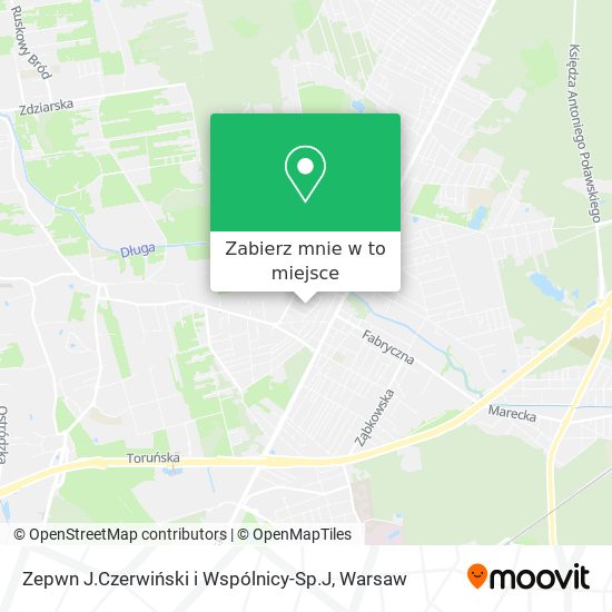 Mapa Zepwn J.Czerwiński i Wspólnicy-Sp.J