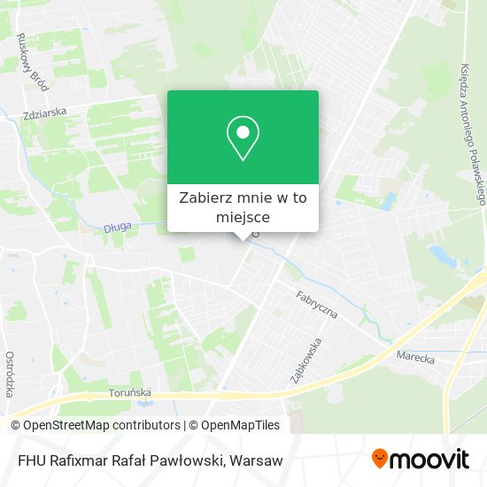 Mapa FHU Rafixmar Rafał Pawłowski