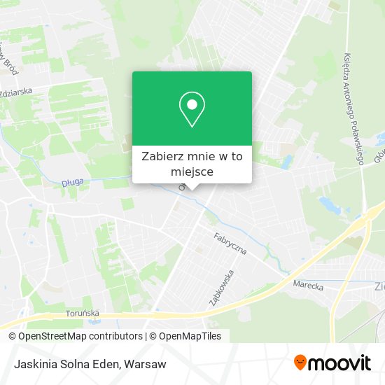 Mapa Jaskinia Solna Eden