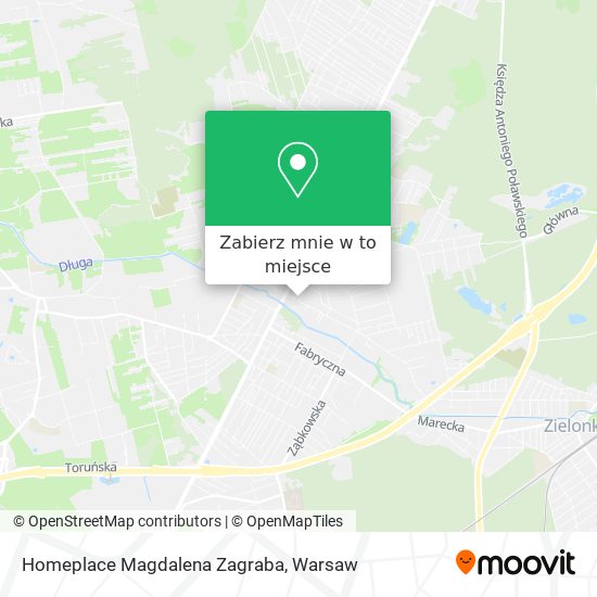 Mapa Homeplace Magdalena Zagraba