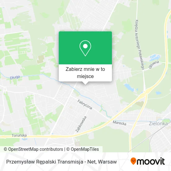 Mapa Przemysław Rępalski Transmisja - Net