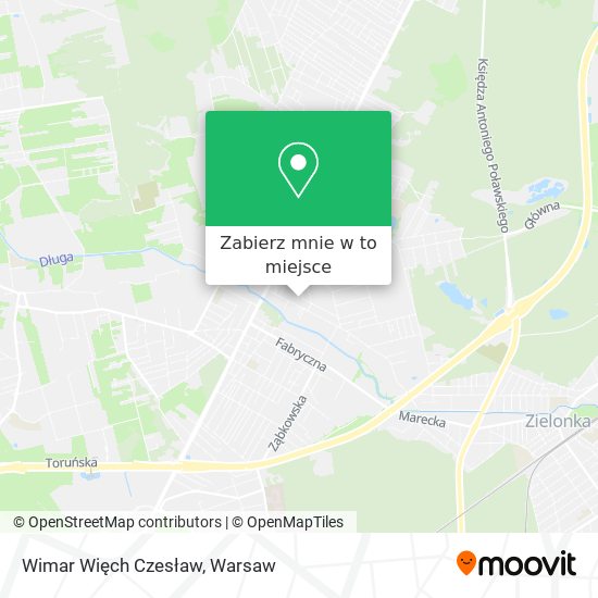 Mapa Wimar Więch Czesław