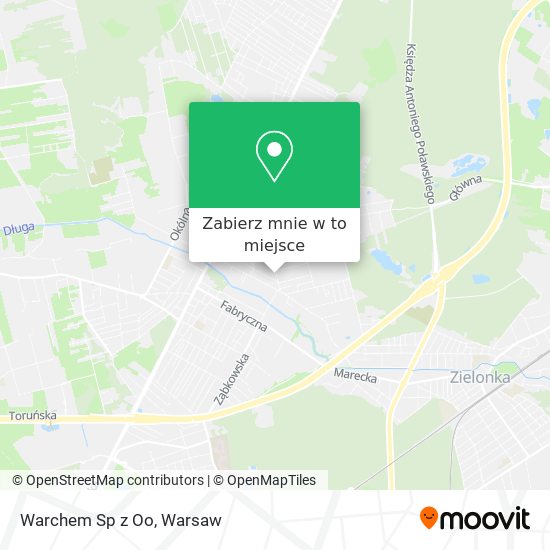 Mapa Warchem Sp z Oo