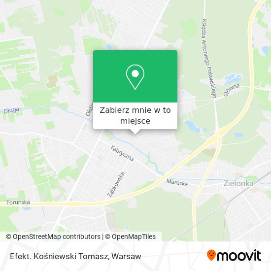 Mapa Efekt. Kośniewski Tomasz