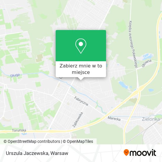 Mapa Urszula Jaczewska