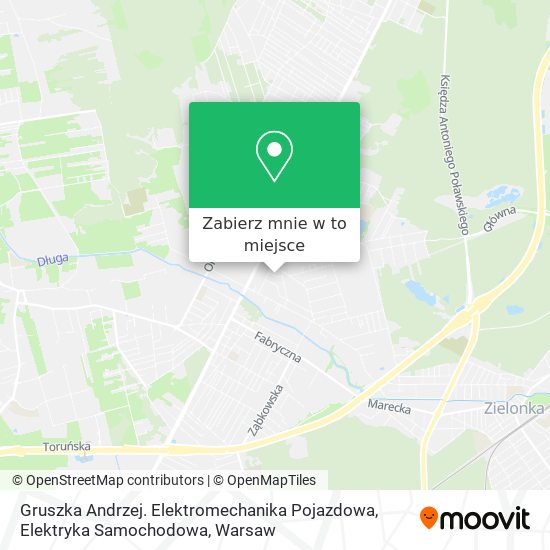 Mapa Gruszka Andrzej. Elektromechanika Pojazdowa, Elektryka Samochodowa