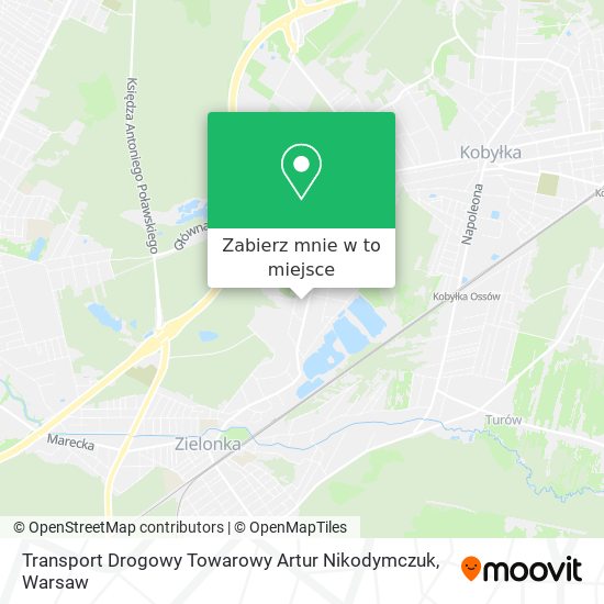 Mapa Transport Drogowy Towarowy Artur Nikodymczuk