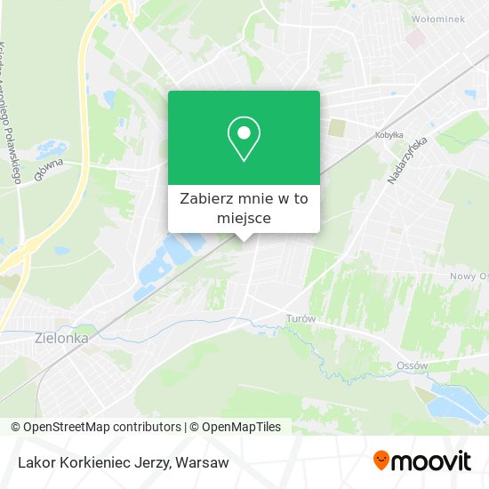 Mapa Lakor Korkieniec Jerzy