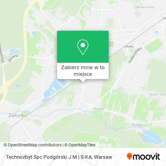 Mapa Technozbyt Spc Podgórski J M i S-KA