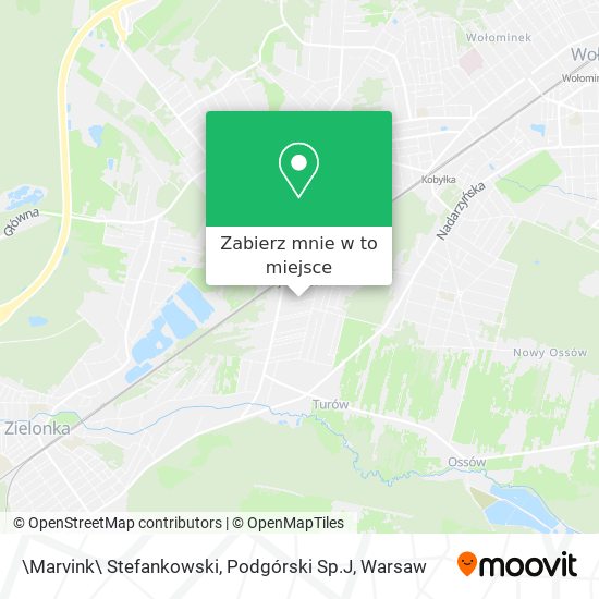 Mapa \Marvink\ Stefankowski, Podgórski Sp.J