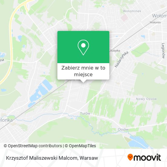 Mapa Krzysztof Maliszewski Malcom