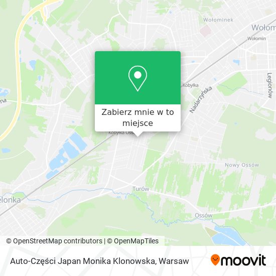 Mapa Auto-Części Japan Monika Klonowska