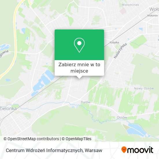 Mapa Centrum Wdrożeń Informatycznych