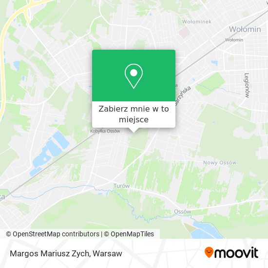 Mapa Margos Mariusz Zych