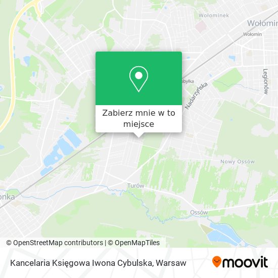 Mapa Kancelaria Księgowa Iwona Cybulska