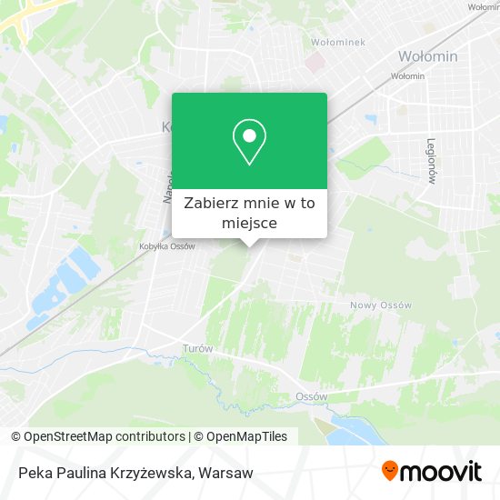 Mapa Peka Paulina Krzyżewska