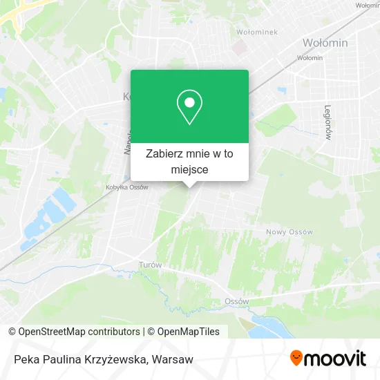 Mapa Peka Paulina Krzyżewska