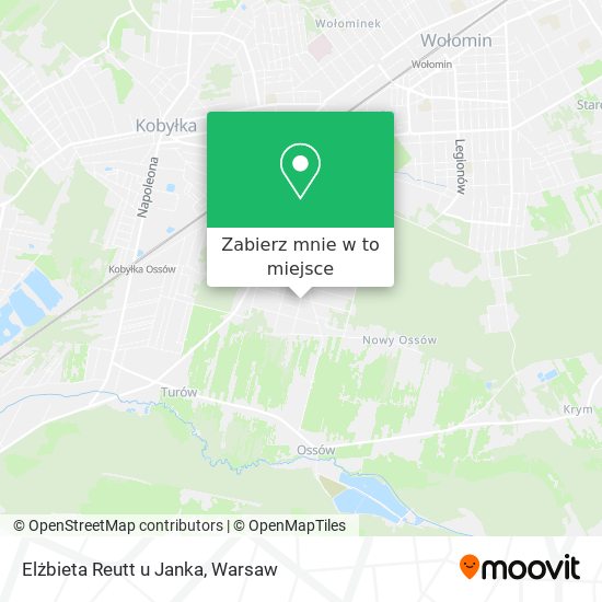 Mapa Elżbieta Reutt u Janka