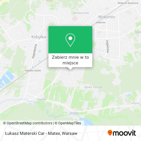 Mapa Łukasz Materski Car - Matex