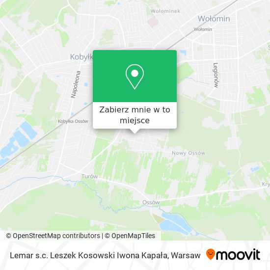 Mapa Lemar s.c. Leszek Kosowski Iwona Kapała