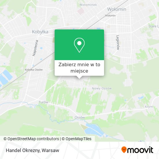 Mapa Handel Okrezny