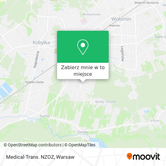 Mapa Medical-Trans. NZOZ