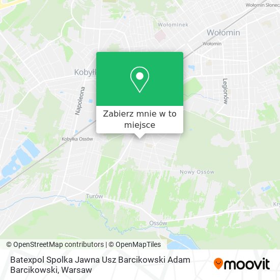 Mapa Batexpol Spolka Jawna Usz Barcikowski Adam Barcikowski