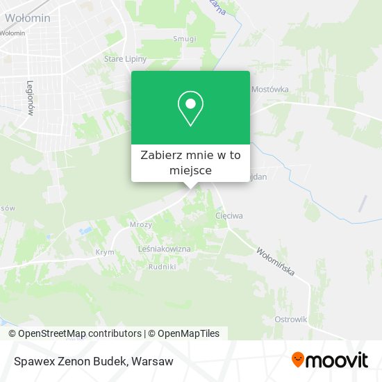 Mapa Spawex Zenon Budek