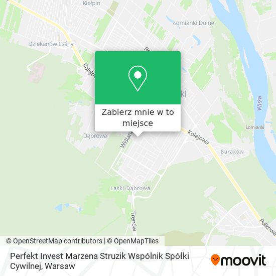 Mapa Perfekt Invest Marzena Struzik Wspólnik Spółki Cywilnej